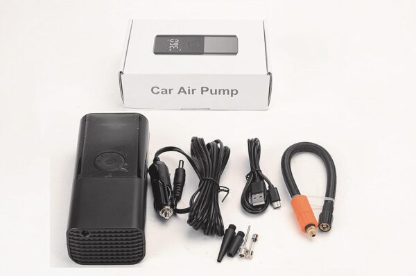 Bomba Automática Inflador Para Carro Moto Bola E Colchão - Image 6