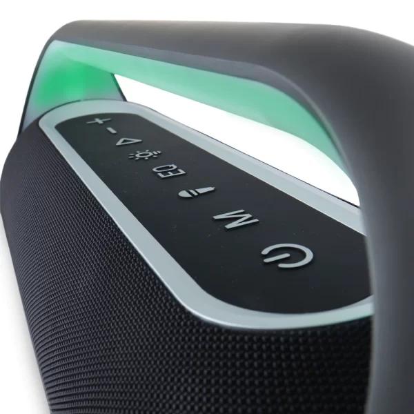 Caixa De Som Imenso X41 Pro 2 Microfones Karaokê 300w Rgb - Image 3