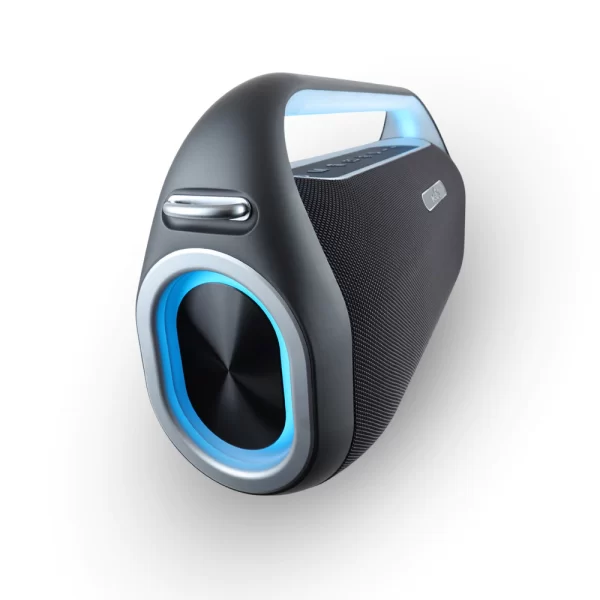 Caixa De Som Imenso X41 Pro 2 Microfones Karaokê 300w Rgb - Image 4