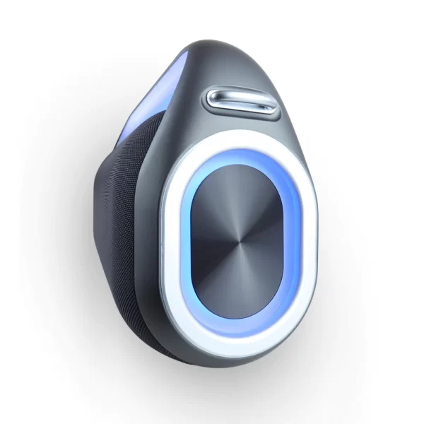 Caixa De Som Imenso X41 Pro 2 Microfones Karaokê 300w Rgb - Image 5