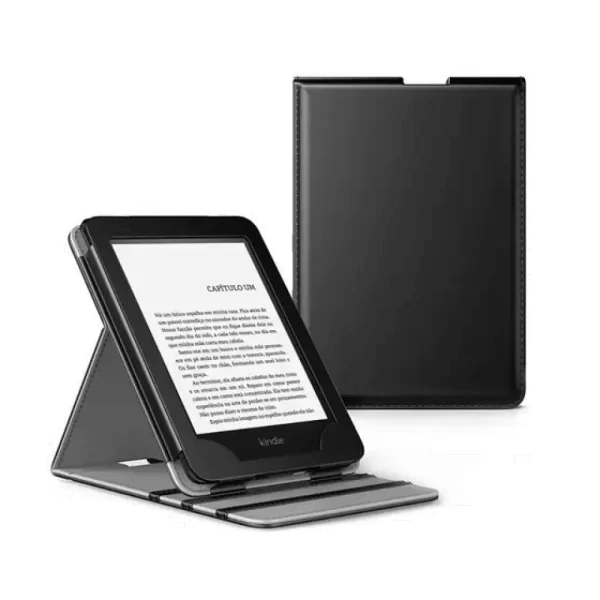 Capa Kindle Paperwhite 11a Ger. Vertical Auto Hibernação Wb Cor Preta