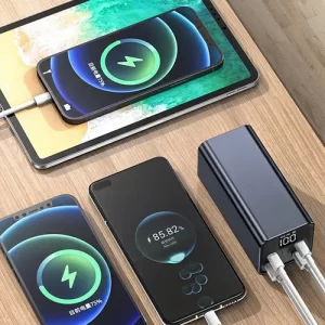 Carregador Portátil Power Bank 20000mah 65w Carrega Rápido Cor Azul-celeste A'Gold BTE-92