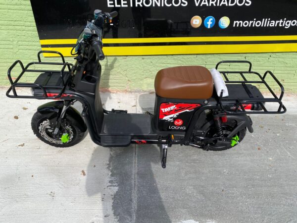 Bicicleta Scooter 1000w 72v Com 65km Uma Carta F/disco Duplo - Imagem 5