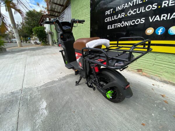 Bicicleta Scooter 1000w 72v Com 65km Uma Carta F/disco Duplo - Imagem 18
